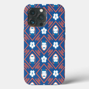 Ted Lasso Face and Ball Diamond Pattern iPhone 13 Pro Case