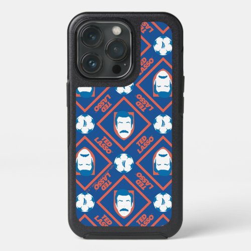 Ted Lasso  Face and Ball Diamond Pattern iPhone 13 Pro Case