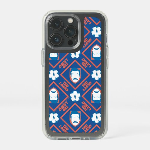 Ted Lasso  Face and Ball Diamond Pattern Speck iPhone 13 Pro Case
