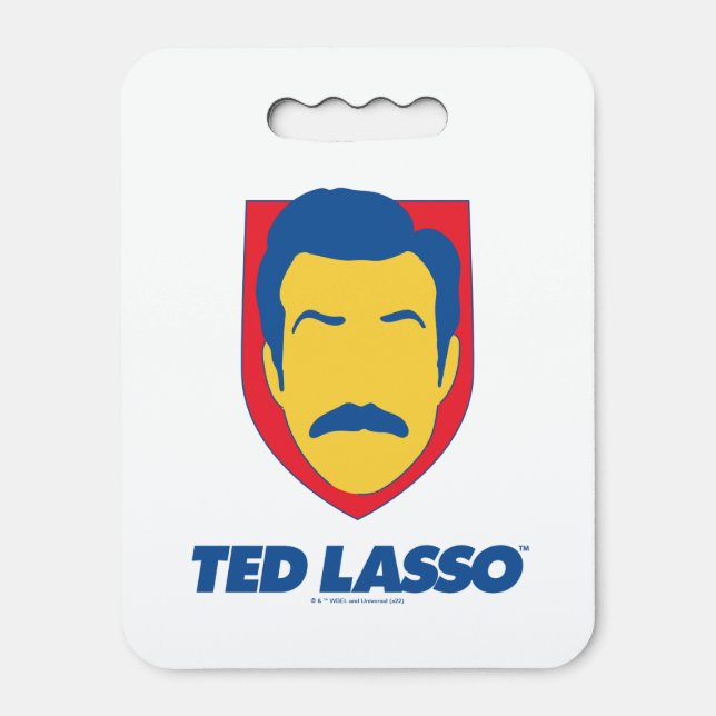 Ted Lasso | Face Icon Seat Cushion (Front Vertical)