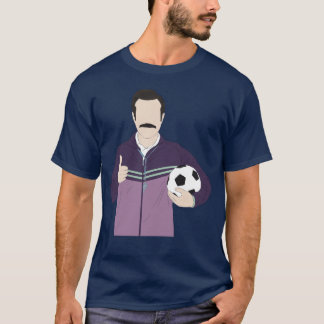 Ted Lasso Fan Art Portrait gift T-Shirt