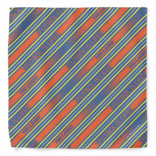 Ted Lasso   Fútbol is Life Stripe Pattern Bandana