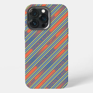 Ted Lasso Fútbol is Life Stripe Pattern iPhone 13 Pro Case