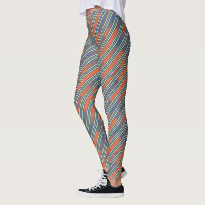 Ted Lasso | Fútbol is Life Stripe Pattern Leggings