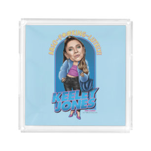 Ted Lasso Keeley Jones Bobblehead Acrylic Tray