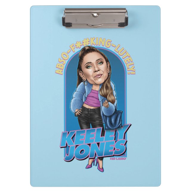 Ted Lasso | Keeley Jones Bobblehead Clipboard (Front)