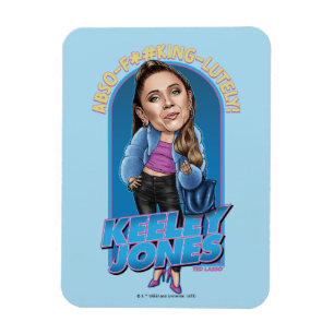 Ted Lasso Keeley Jones Bobblehead Magnet