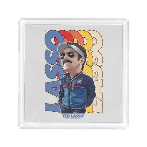 Ted Lasso  Lasso Bobblehead Acrylic Tray