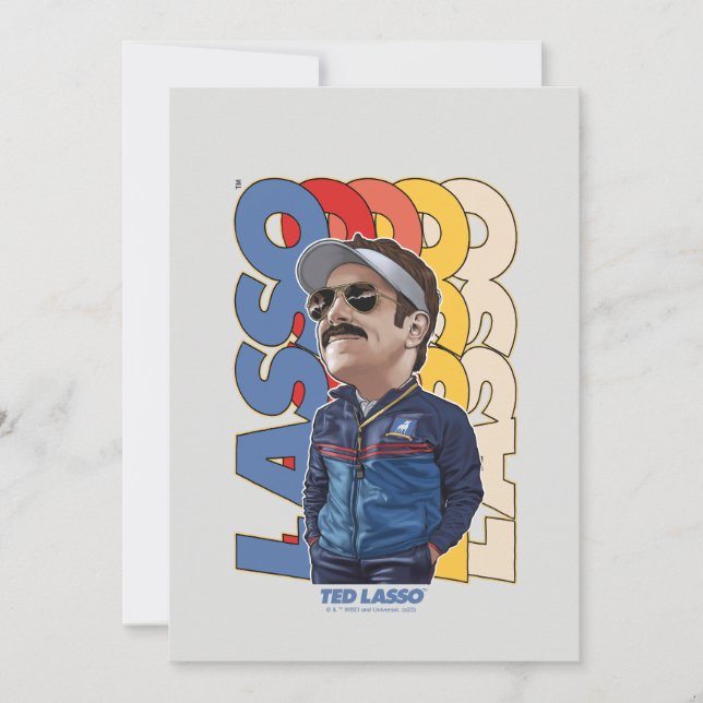 Ted Lasso | Lasso Bobblehead Note Card (Front)