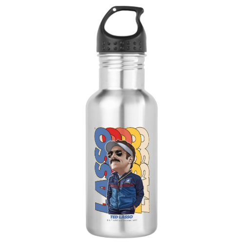 Ted Lasso  Lasso Bobblehead Stainless Steel Water Bottle