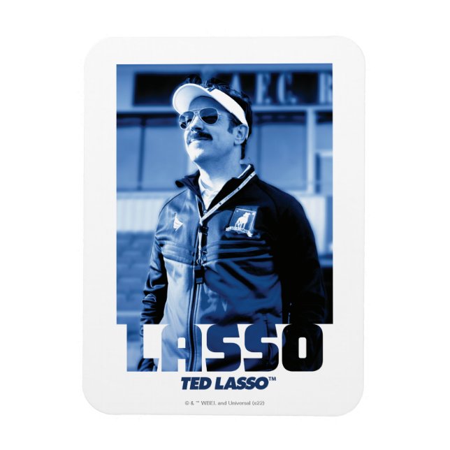 Ted Lasso | Lasso Photo Portrait Graphic Magnet (Vertical)