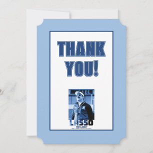 Ted Lasso   Lasso Photo Portrait Graphic Note Card