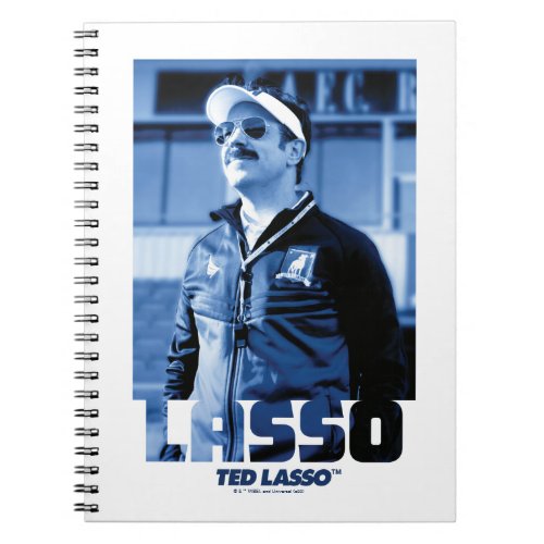 Ted Lasso  Lasso Photo Portrait Graphic Notebook