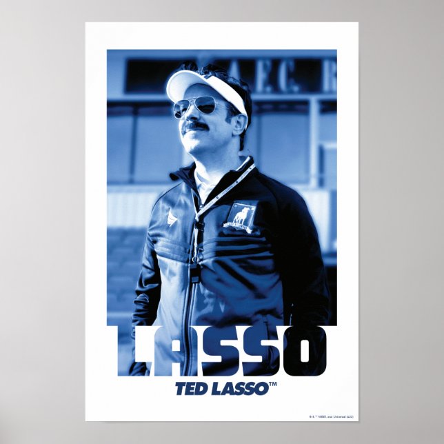 Ted Lasso | Lasso Photo Portrait Graphic Poster (Front)