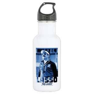 Ted Lasso   Lasso Photo Portrait Graphic Stainless Steel Water Bottle