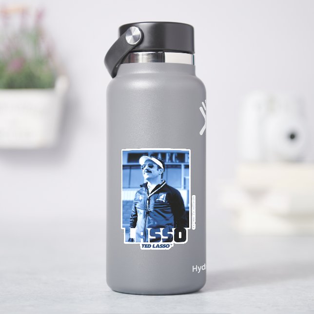 Ted Lasso | Lasso Photo Portrait Graphic Sticker (HydroFlask)