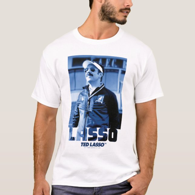 Ted Lasso | Lasso Photo Portrait Graphic T-Shirt (Front)
