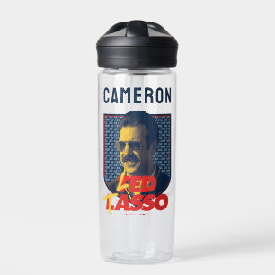 Ted Lasso   Led Tasso Badge   Add Your Name Water Bottle