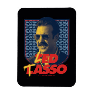 Ted Lasso Led Tasso Badge Magnet