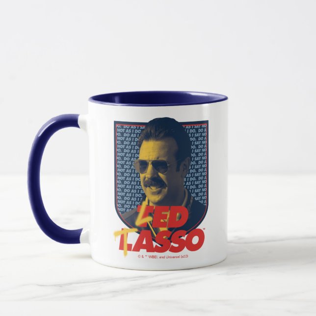 Ted Lasso | Led Tasso Badge Mug (Left)