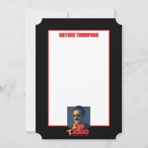 Ted Lasso Led Tasso Badge Note Card