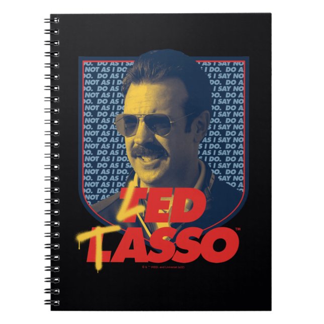 Ted Lasso | Led Tasso Badge Notebook (Front)