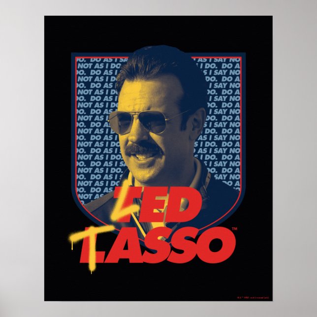 Ted Lasso | Led Tasso Badge Poster (Front)