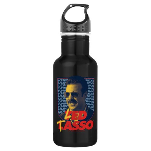 Ted Lasso  Led Tasso Badge Stainless Steel Water Bottle