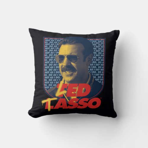 Ted Lasso  Led Tasso Badge Throw Pillow