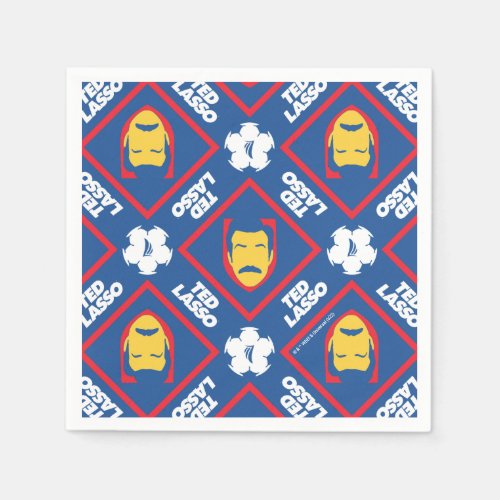 Ted Lasso Pattern Napkins