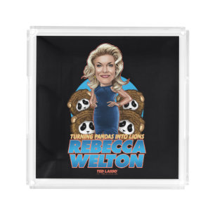 Ted Lasso Rebecca Welton Bobblehead Acrylic Tray