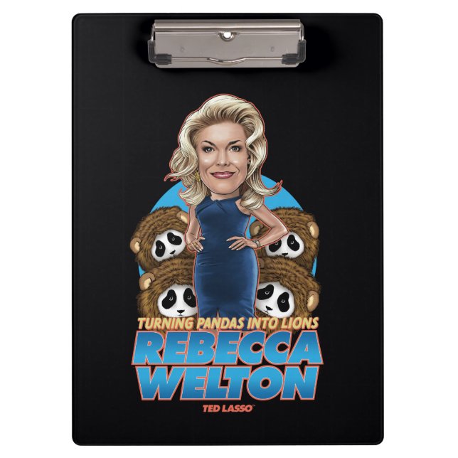 Ted Lasso | Rebecca Welton Bobblehead Clipboard (Front)