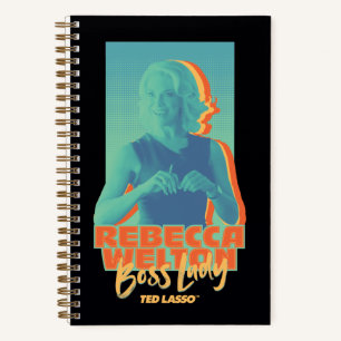 Ted Lasso Rebecca Welton Boss Lady Graphic Notebook