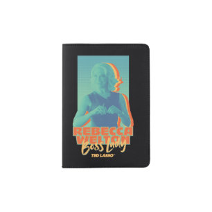 Ted Lasso Rebecca Welton Boss Lady Graphic Passport Holder