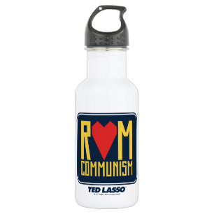 Ted Lasso   Rom Communism Graphic Stainless Steel Water Bottle