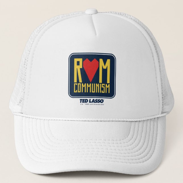 Ted Lasso | Rom Communism Graphic Trucker Hat (Front)