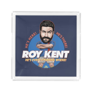 Ted Lasso Roy Kent Bobblehead Acrylic Tray