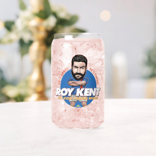 Ted Lasso Roy Kent Bobblehead Can Glass