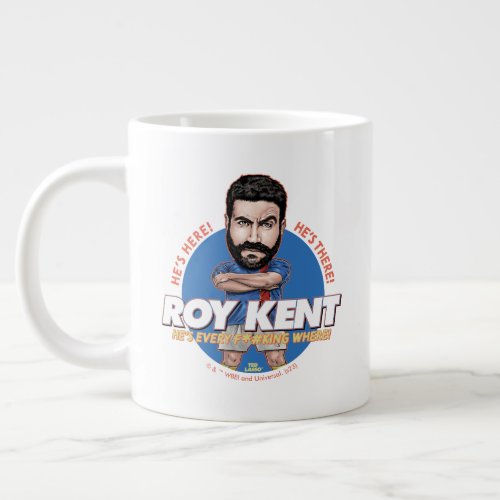 Ted Lasso  Roy Kent Bobblehead Giant Coffee Mug