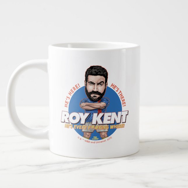 Ted Lasso | Roy Kent Bobblehead Giant Coffee Mug (Left)
