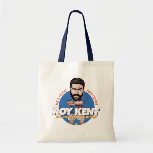 Ted Lasso  Roy Kent Bobblehead Tote Bag