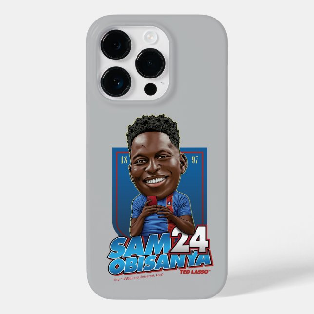 Ted Lasso | Sam Obisanya Bobblehead Case-Mate iPhone Case (Back)