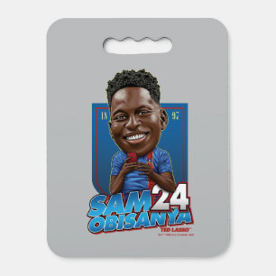 Ted Lasso Sam Obisanya Bobblehead Seat Cushion