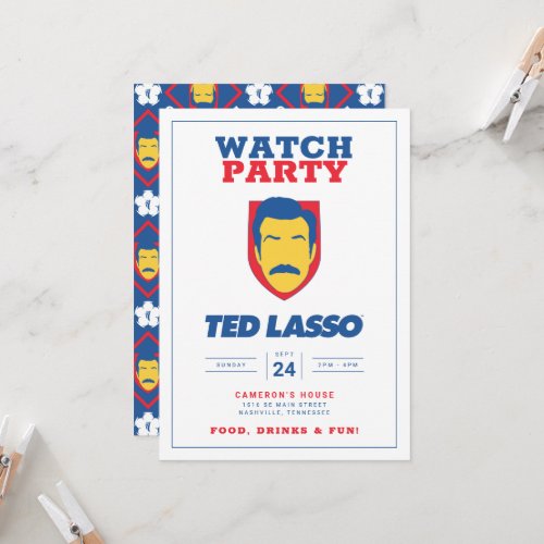 Ted Lasso Season 3 Watch Party Invitation