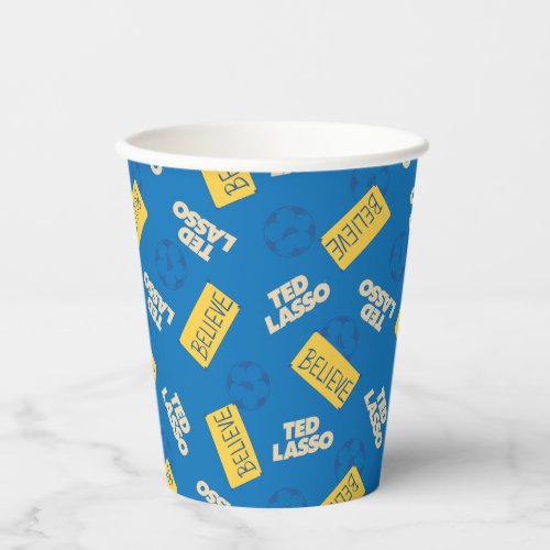 Ted Lasso Soccer Pattern Paper Cups