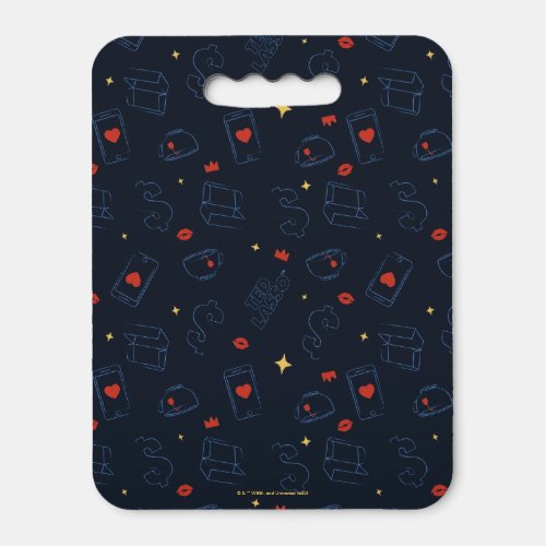 Ted Lasso  Tea and Biscuit Icon Toss Pattern Seat Cushion