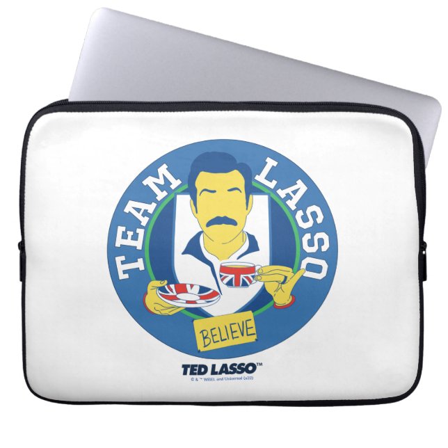 Ted Lasso | Team Lasso Tea Iconic Avatar Laptop Sleeve (Front)