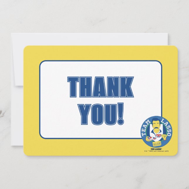 Ted Lasso | Team Lasso Tea Iconic Avatar Note Card (Front)