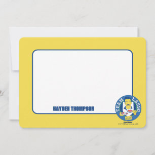 Ted Lasso   Team Lasso Tea Iconic Avatar Note Card