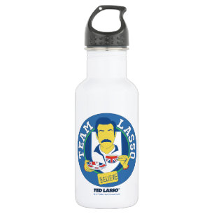 Ted Lasso   Team Lasso Tea Iconic Avatar Stainless Steel Water Bottle